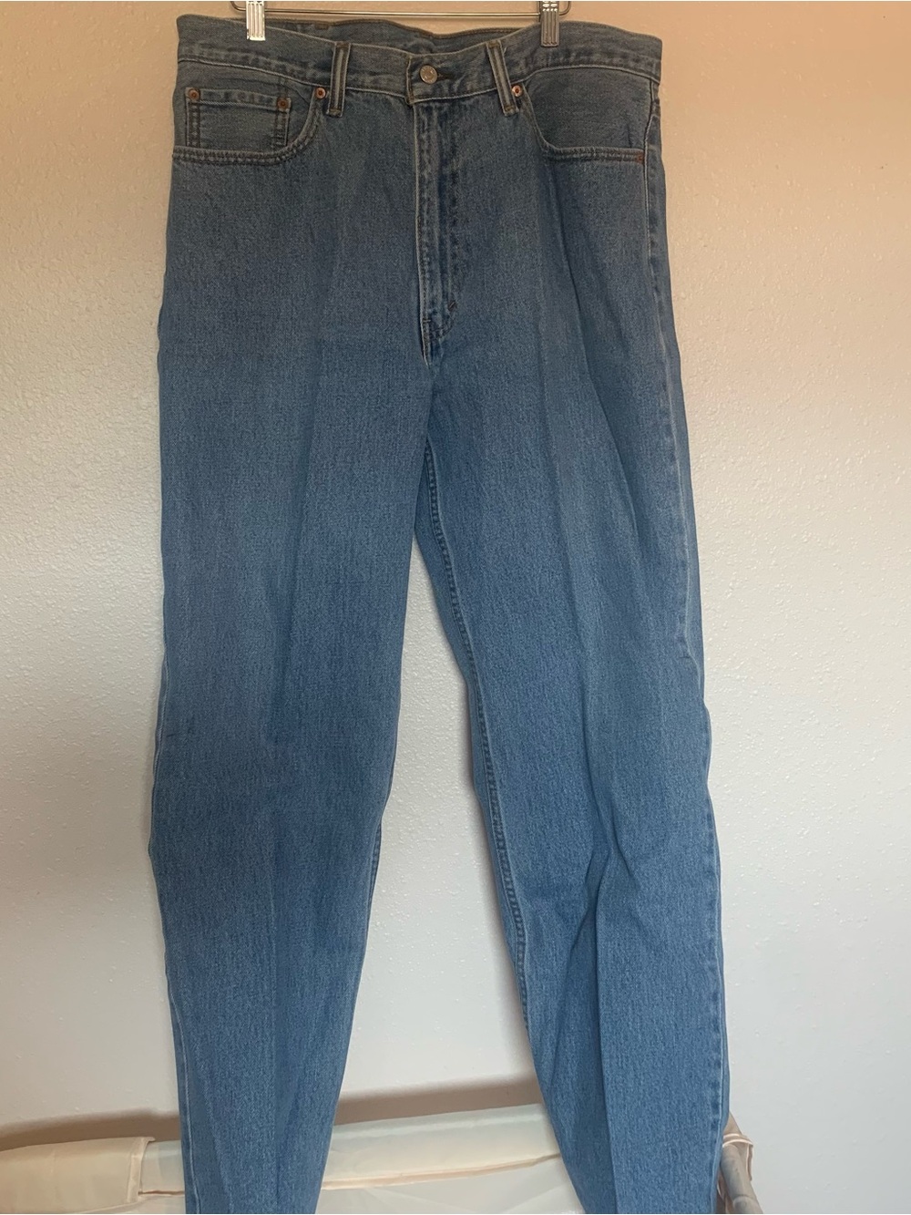 Levi's Men's Relaxed Straight-Leg Jeans in Light Blue